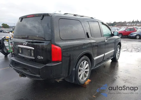 2010 Infiniti Qx56 z USA, uszkodzony, nr VIN 5N3ZA0NE4AN900674